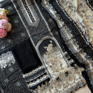 Glamorous Black Muslin