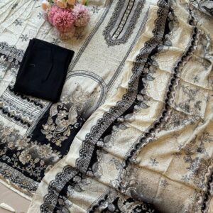 Glamorous White Muslin